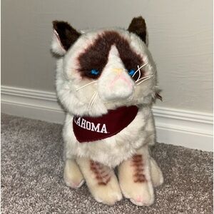 University of Oklahoma Angry Cat Plush
